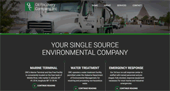 Desktop Screenshot of oilrecoveryco.com